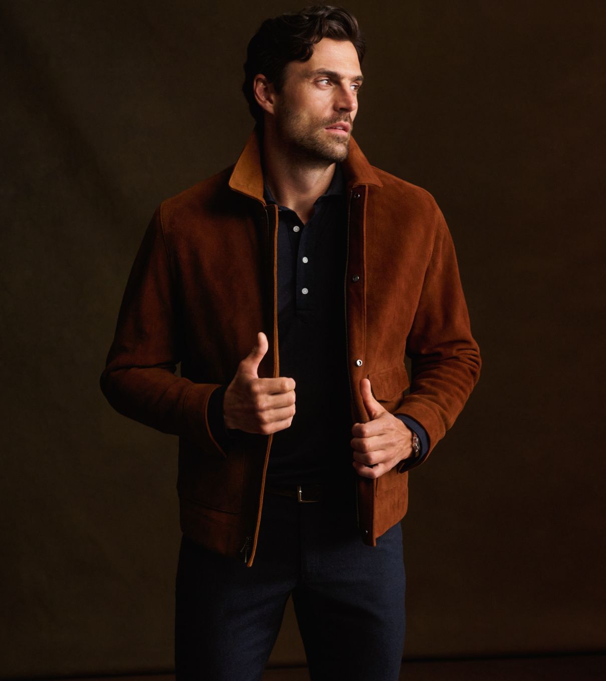 Deerskin Suede Jacket